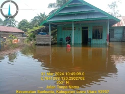 Banjir Luwu Utara Berangsur Surut